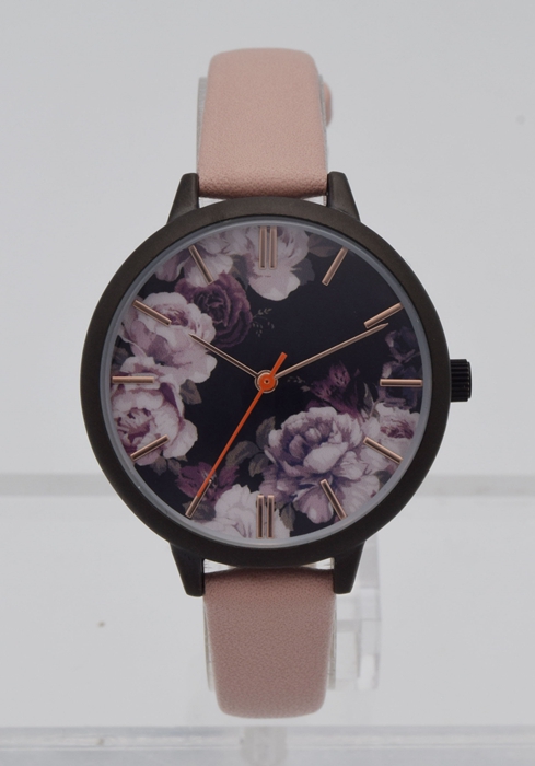 lady  leather  watch