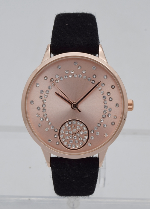 lady  leather  watch