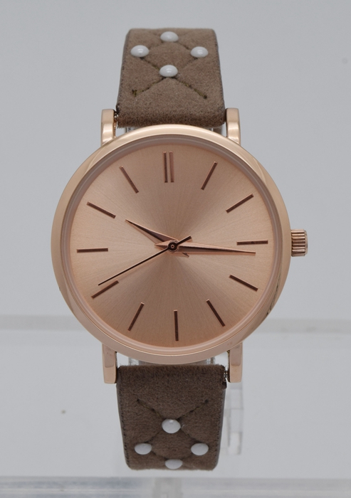 lady  leather  watch