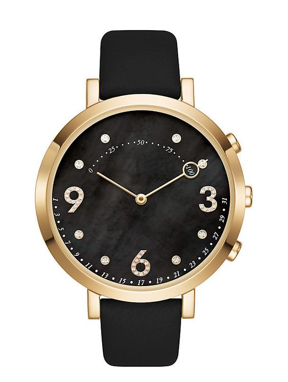 lady  leather  watch