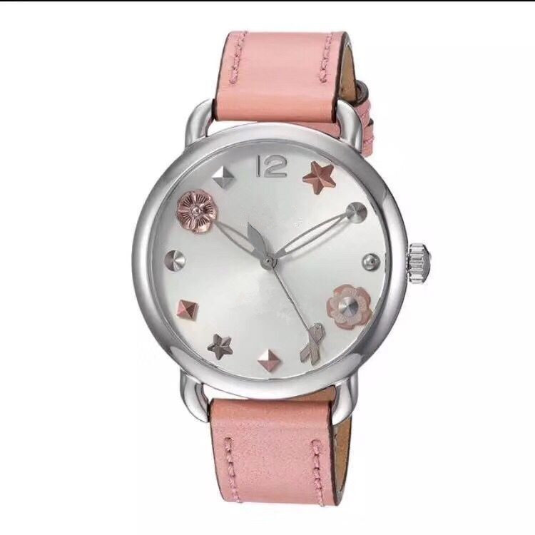 lady  leather  watch