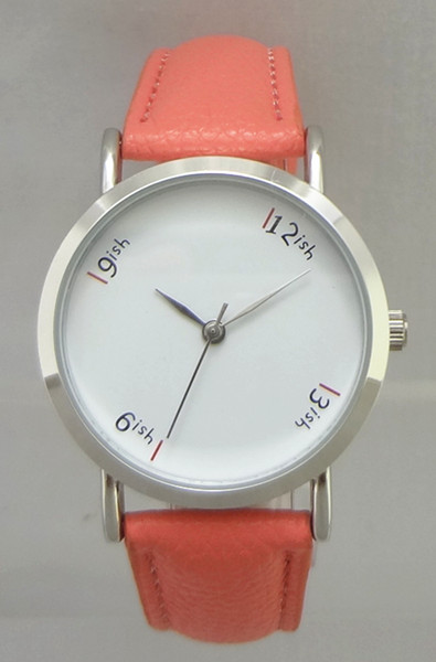 lady  leather  watch