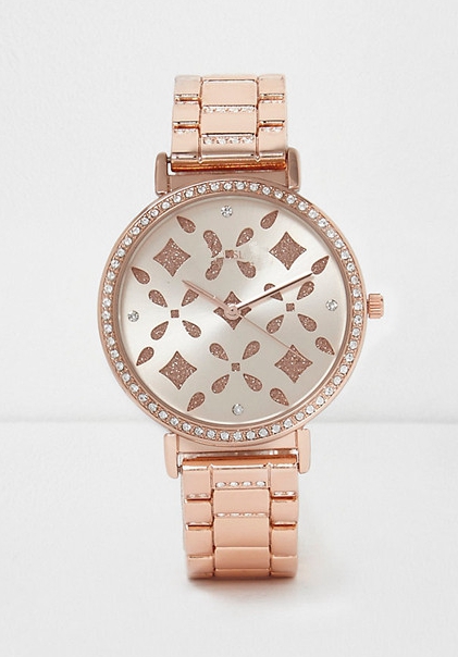 lady  leather  watch