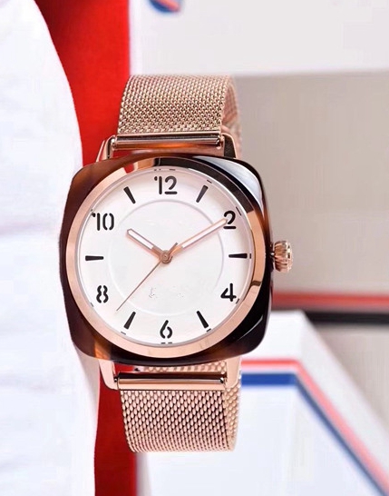 lady  leather  watch